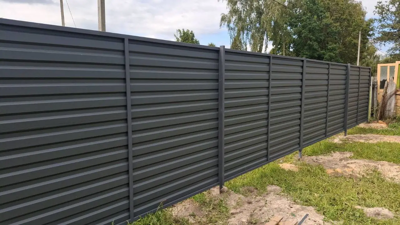 Заборы и ограждения в Гомеле — работа Sandiv 3